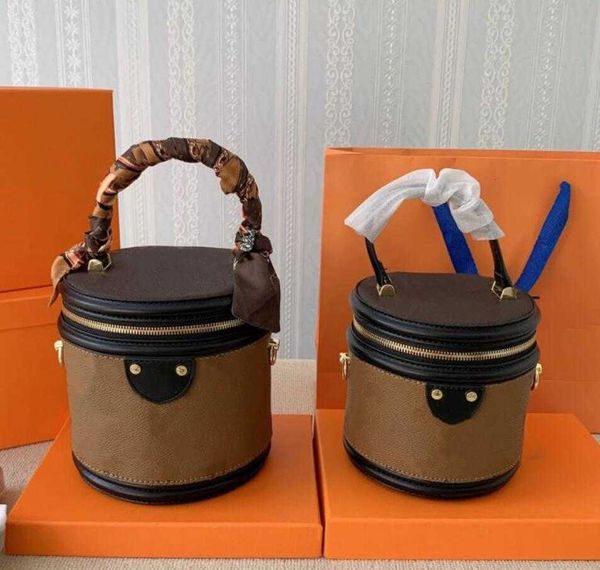 

women handbags purses bags fashion woman designer handbag cosmetic case bucket shoulder bag crossbody cylinder package