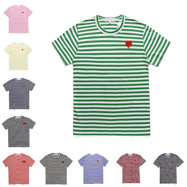 

play fashion mens designer red tshirt cotton summer t-shirt comfort, White;black