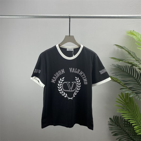 

2023new mens womens designer t shirt printed fashion man t-shirt cotton casual tees short sleeve luxury hip hop streetwear tshirtszp#27, White;black