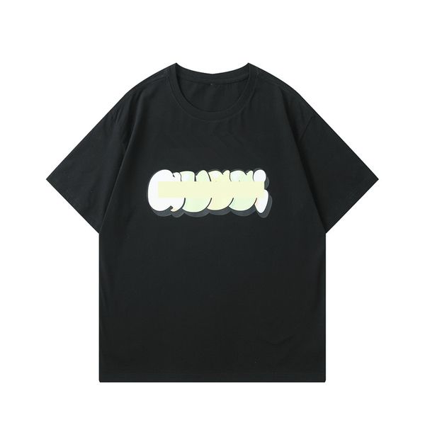 

2023 fashion casual men's t-shirt designer summer t-shirt luxury brand breathable crewneck t-shirt asian size m-3xl-1993-6, White;black