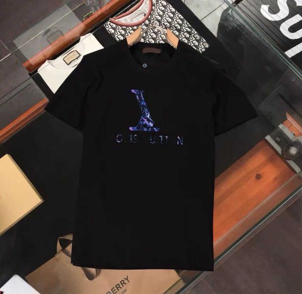 

2022 summer mens designer t shirt casuals man womens tees with letters print short sleeves sell luxury men hip hop clothes paris m-4xl#02, White;black
