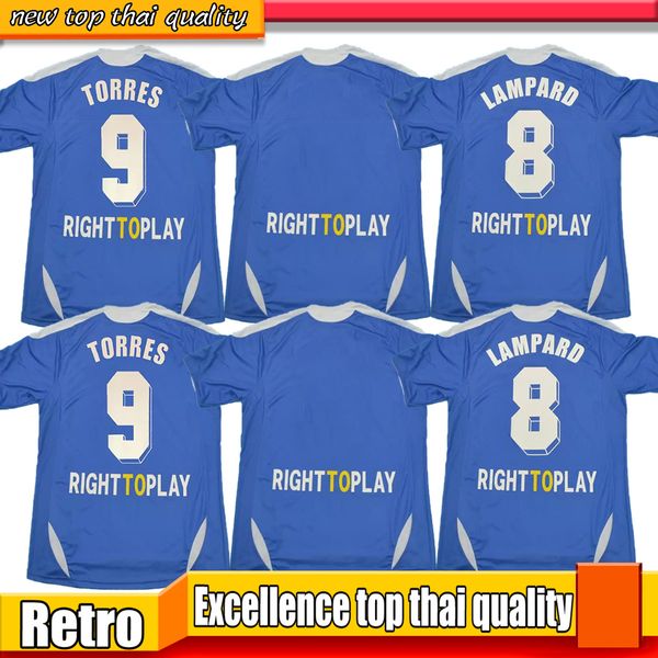 

2011 2012 retro soccer jerseys vintage torres mata lampard david luiz terry football shirts classic blue home drogba maillot ramires drogba, Black;yellow