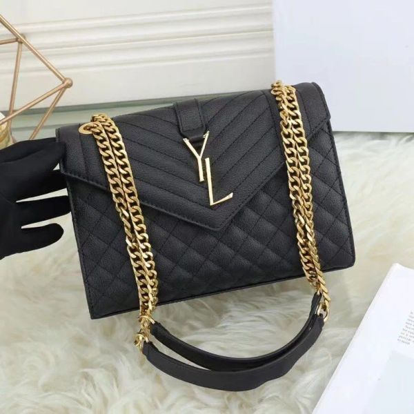 

luxurys designers bag women sliver chain crossbody shoulderbag leather handbag tote bag flip cover diagonal messenger purse fashion lady clu