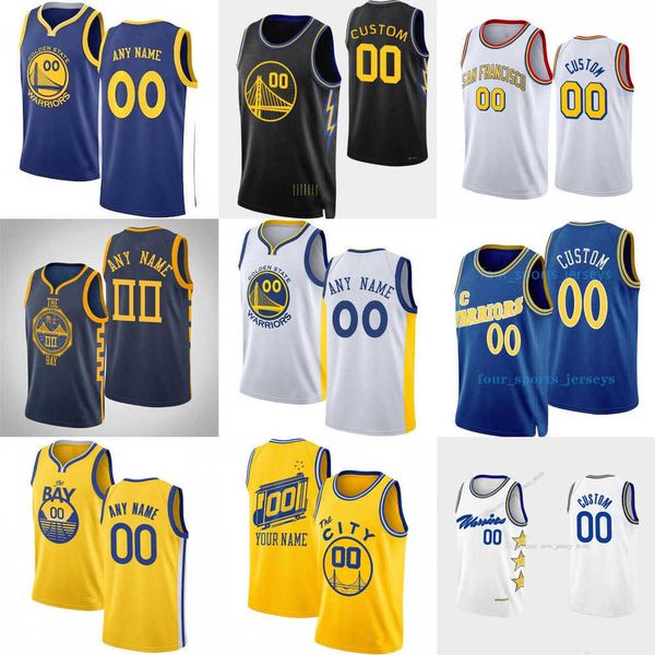 

men women youth golden state''warriors''custom 10 ty jerome 33 james wiseman 4 moses moody 2 ryan rollins 7 patrick bald, Black;red