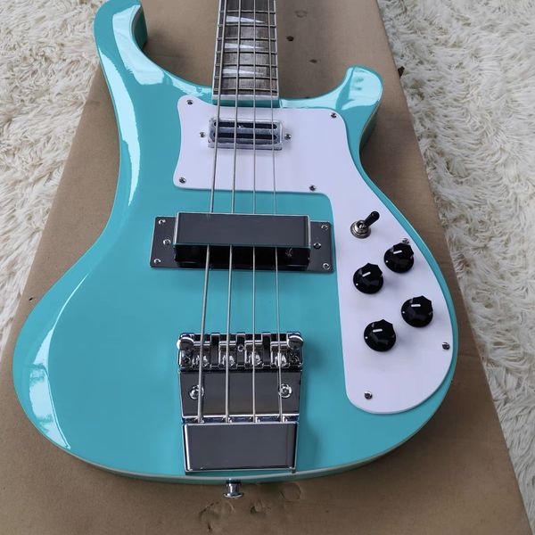 

china oem factory rickenback 4003 lakeside blue electric bass guita