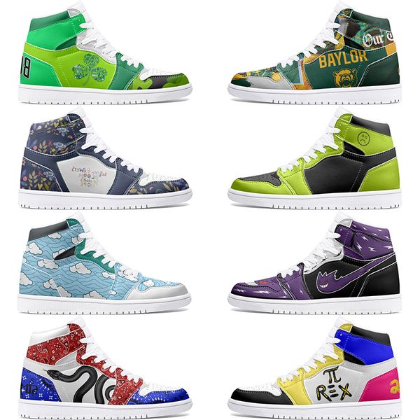 

new winter Customized Shoes 1s DIY shoes Basketball Shoes damping Men 1 Women 1 Anime Customized Character Leisure Trend Outdoor Shoes