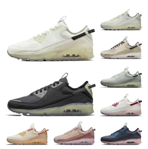 

2023 sports 90 terrascape running shoes university red fossil light menta sail sea glass black lime mens women 90s athletic outdoor sneakers