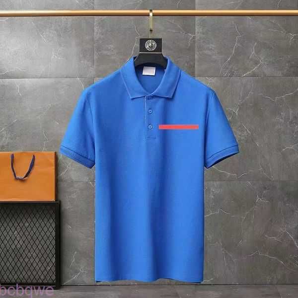 

men's man designer spring summer polos t shirt tees high-end stylist letter cotton v neck men tees woman tshirts luxury casual couple, White;black