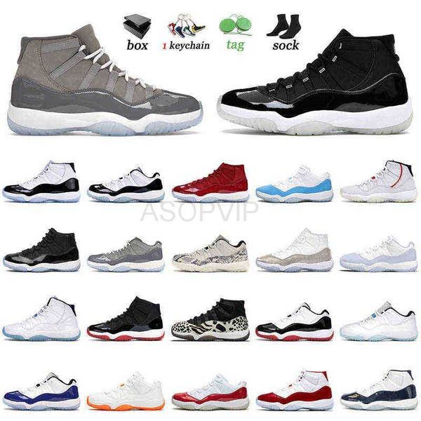 

og jumpman 11 11s xi mens basketball shoes cool grey 25th anniversary concord bred cap and gown gamma blue varsity red men women sneakers