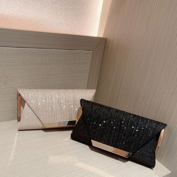 

evening bags women exquisite evening bag party banquet glitter purse lady elegant wedding clutches handbag female cocktail chain shoulder ba