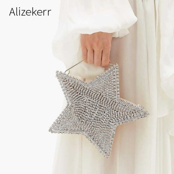 

evening bag diamonds clutch bag women new rhinestones heart shaped star-shaped d