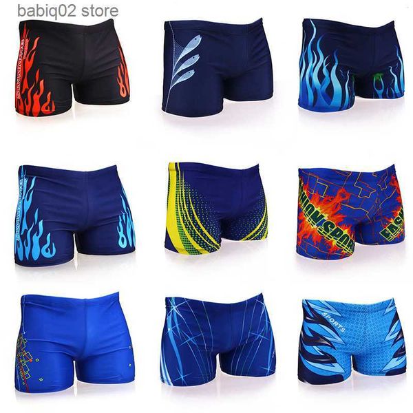 

men's swimwear men swimming trunks multi prints swimwear swim briefs swimsuit beach boxer shorts wear bathing suit t230414