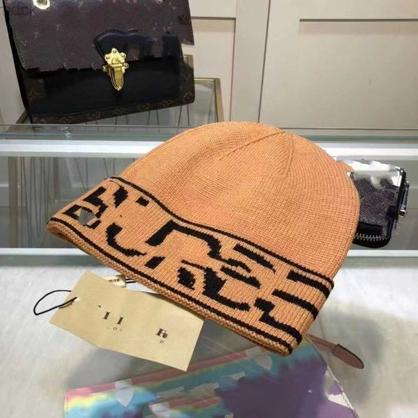 

beanie/skull caps 2023 new knitting fashion letter brimless cap warm windproof elastic multi-color high-quality personality street style cou, Blue;gray
