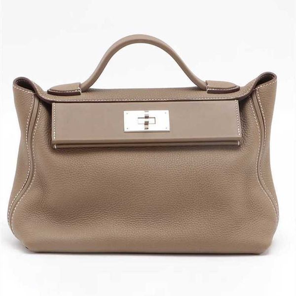 

designer 2424 kelliess h erms handbag dumpling elephant grey leather carved single-shoulder medieval bagvytg qq with logo