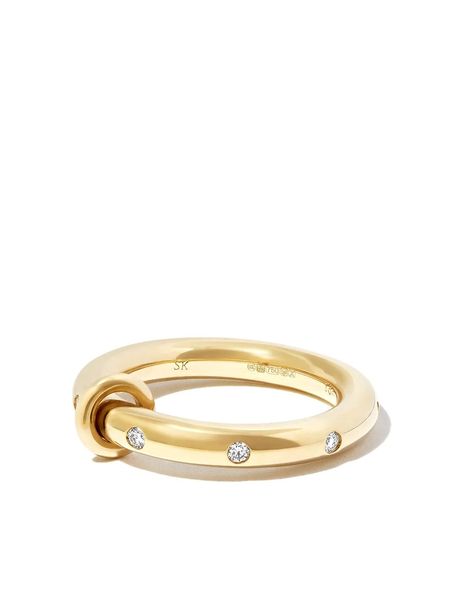 

spinelli kilcollin rings brand logo designer new in luxury fine jewelry yellow gold diamond ring, Silver