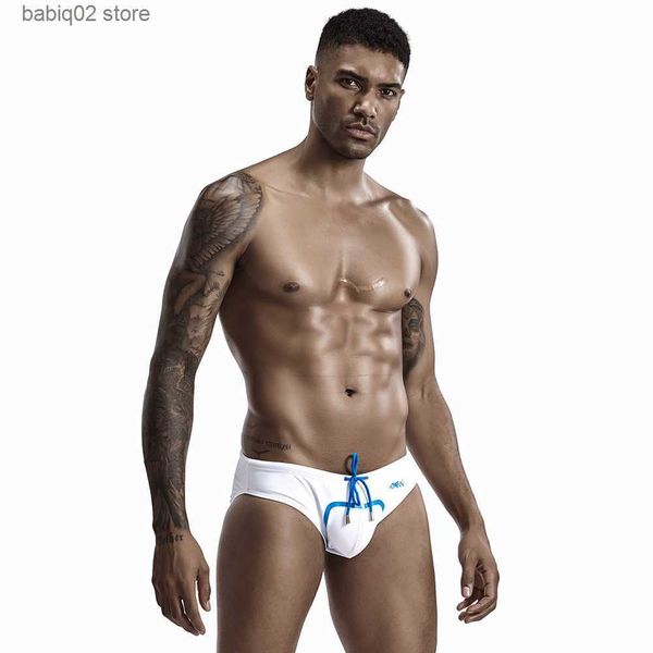 

men's swimwear summer man swimsuit briefs letter low waist man'e swimwear beach bikini men swimwear quick dry man t230414