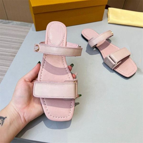 

fashion sandals 2023 louisity women's business work heels the latest style letter logo summer viutonity casual student sandals lvity 06, Black