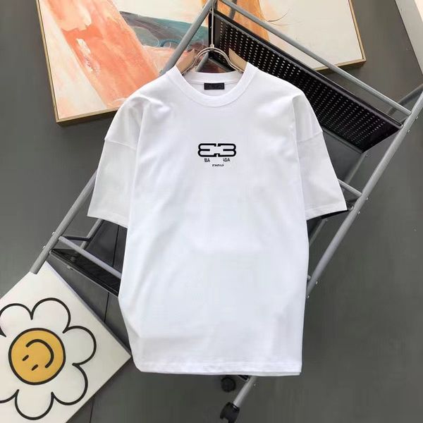 

men's t-shirts summer mens designers t shirt man s tshirts letters print short sleeves shirts men loose tees asian size #004, White;black