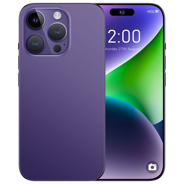 

unlocked smartphone 16gb+1t cell phone for android 13, 7.3" a14 pro max 5g unlocked cell phone 8000mah 50mp+108mp