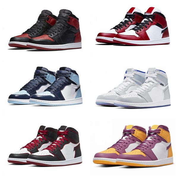 

jumpman 1 1s mens og high basketball shoes obsidian unc bred denim bloodline shadow bubble gum chicago racer blue chill starfish brotherhood