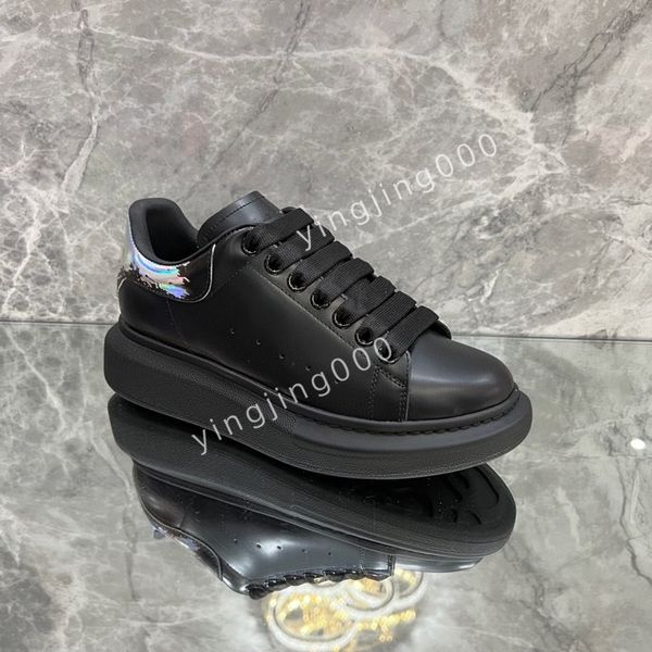 

2023mens womens brand casual shoes designer shoe classic canvas sneakers fashion platform heighten trainers designers sneaker size, Black