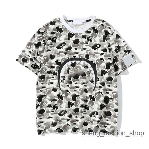 

bathing ape mens designer shark t shir womens japanese spor graffii men's shirs coon polo color black blue size m//xl/xxl/xxxl 5 yzcx, White;black