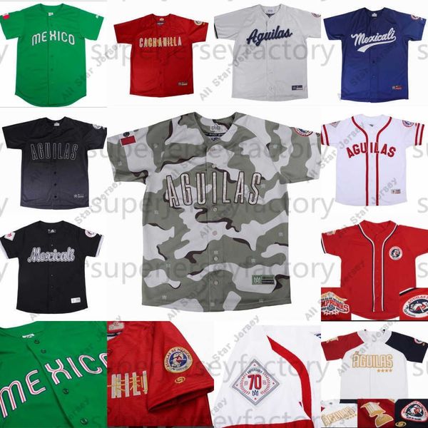 

baseball jerseys 2020 mexicali jersey cachanilla charros de jalisco aguacateros de michoacan tomateros de culiacan 100% stitched baseball je, Blue;black