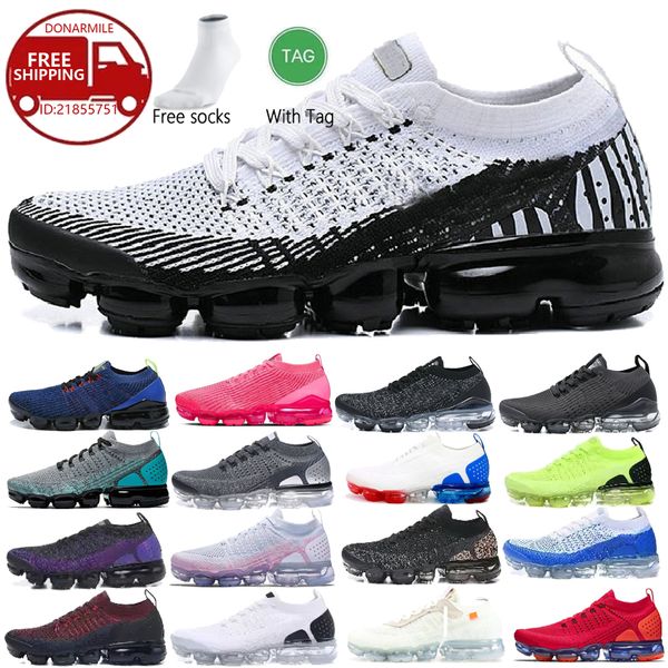 

vapores max 2.0 fly knit casual shoes 3.0 classic mens women air cushion triple black white sail oreo midnight purple chaussures men sports