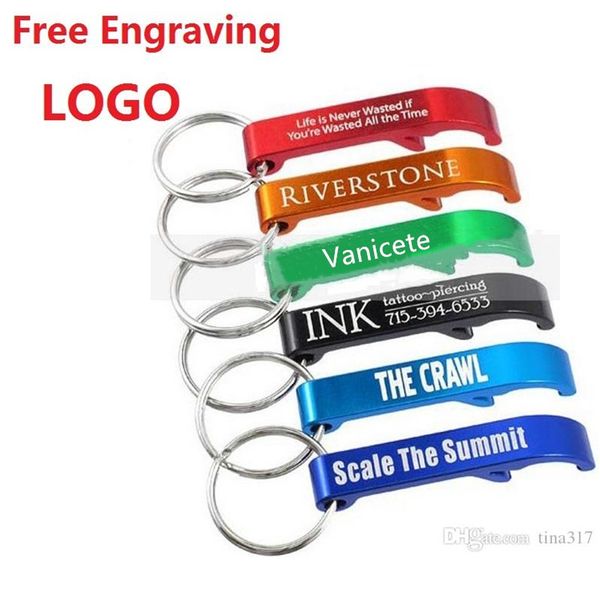 

key chain beer bottle opener small beverage ring claw bar pocket tool 200pcs, Silver