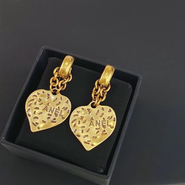 

pearl diamond earrings vintage do old drip oil love pendant luxury designer earrings, Golden