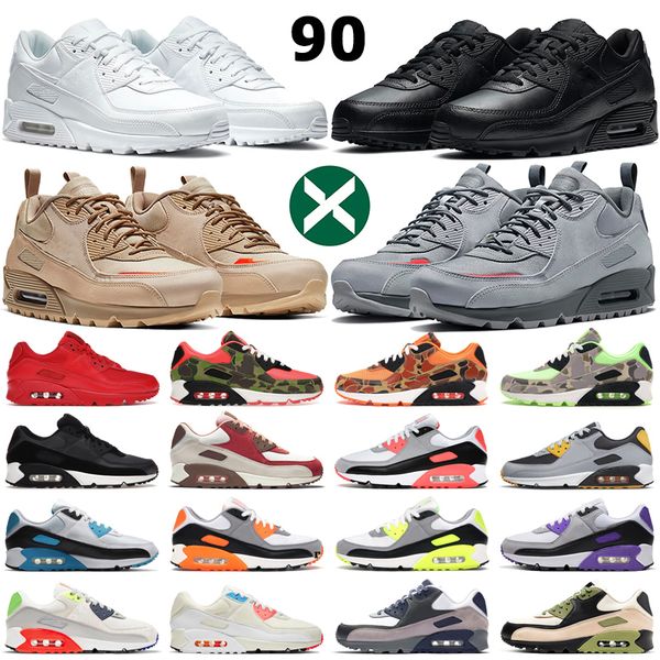 

men women running shoes triple black white red reverse duck camo bacon surplus wolf grey infrared volt laser blue batman usa mens trainers o