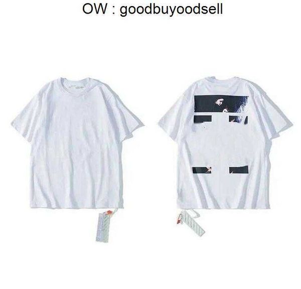 

summer designer fashion luxurys offes clothing mens and women loose tees man casual street graffiti shirt sweatshirtoff men's t-shirts, White;black