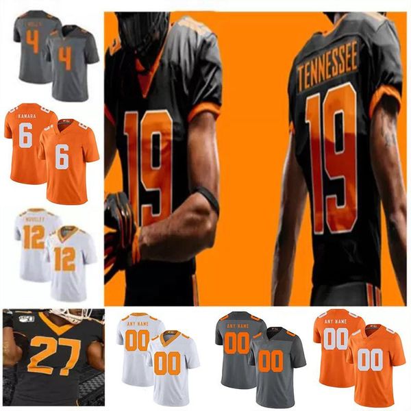 

tennessee volunteers college football jersey hendon hooker alvin kamara joe milton iii jauan jennings velus jones jr. jabari small theo jack, Black