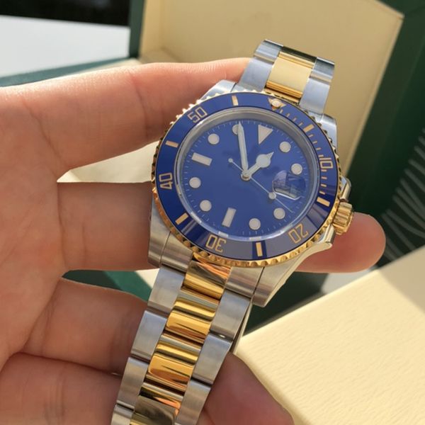 

Luxury men's watch 40MM designer watch black dial automatic mechanical 904L stainless steel strap sapphire waterproof factory gift watch montre de luxe, 10