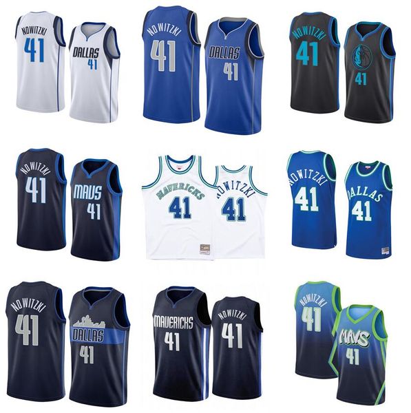 

dirk nowitzki basketball jerseys s-xxl 2022-23 white blue men women kids city jersey
