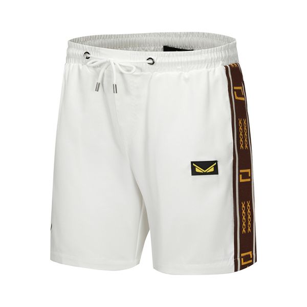 

designer men's fashion shorts black and white little monster pattern styles letter luxury fashion casual swimming quick-drying swimsuit, White;black