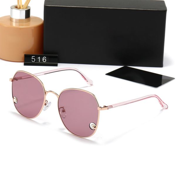 

silver frame grandma xiang's home sunglasses, polarized lens,five color frame optional, White;black