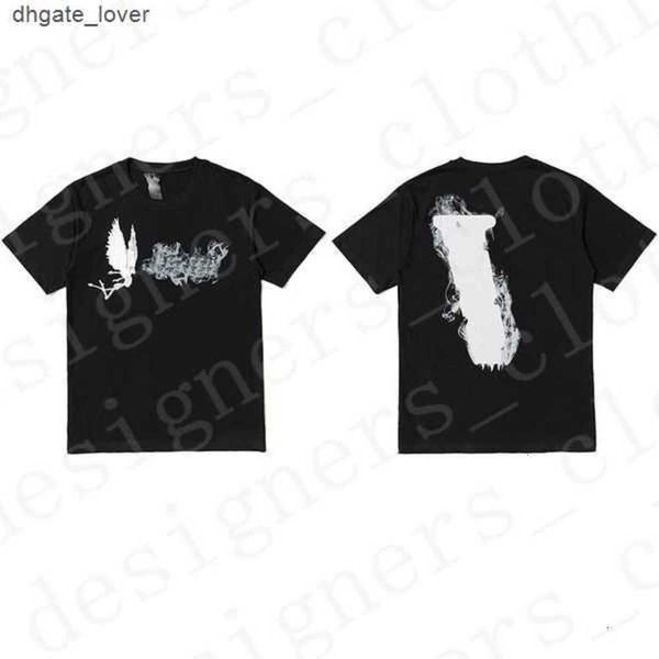 

2023 summer mens t shirt designers women tshirts loose shorts sleeve tees apparel fashion luxurys man casual shirts street polos clothes vl, White;black