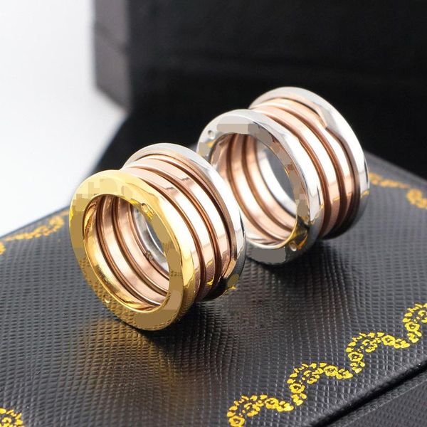 

316l titanium steel nail ring fashion couple ring for men and women jewelry, Silver