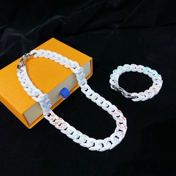 

hip hop chains luxury designer white hip hop chain fashion cuban chain, Silver