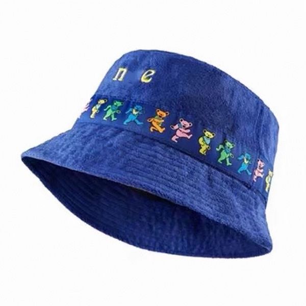 

hat mens womens fisherman's hat blue classic hat fashion nk print, Blue;gray
