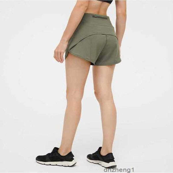 

women's shorts yoga outfit 2021 womens -33 yoga shorts pants pocket quick dry gym sport outfit high-quality style summer dresses elast, White;black