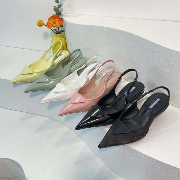 

women sandals lady sandals slides shoes summer damen fashion beach thick bottom slippers alphabet leather high heel resorts strap good, Black