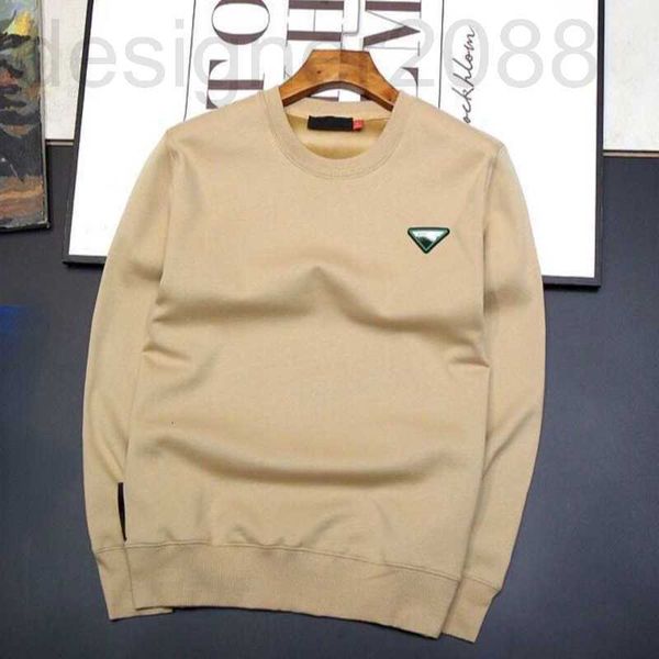 

men's hoodies & sweatshirts designer sweater hoodie autumn winter triangle leisure multi-function pullover sweaters fashion long sleeve, Black