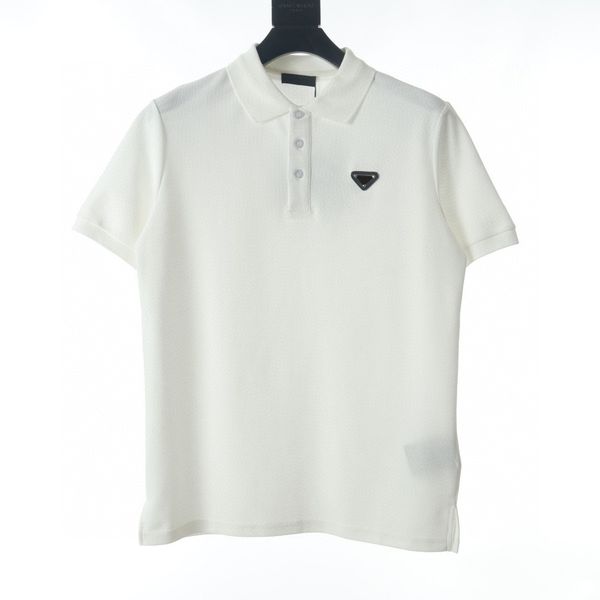 

plus tees men polos round neck embroidered and printed polar style summer wear with street pure cotton q21e, Black;brown