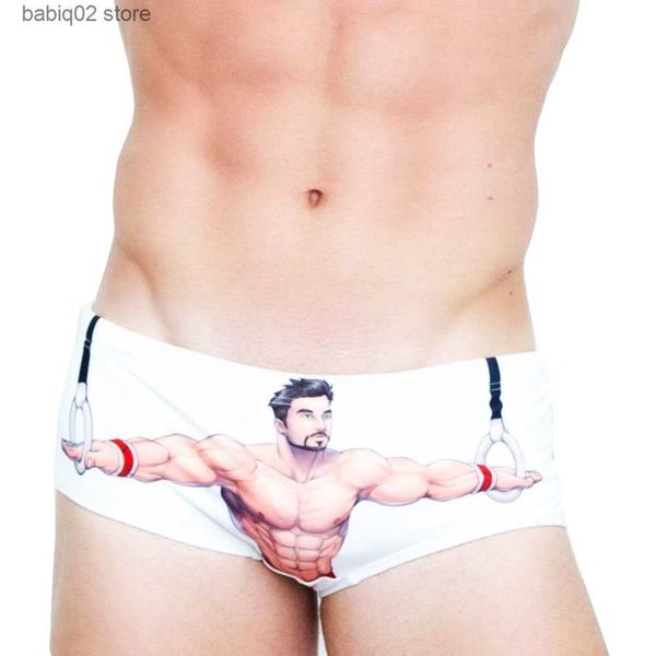 

men's swimwear new men swimwear beach shorts swimsuits men's boxer surfing swim pants spa beach bathing slips nylon stretch swimmi