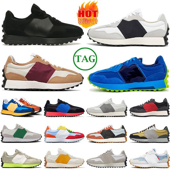 

new 327 trainers nb 327s running shoes n327 designer sneakers triple black white grey blue raspberry moonbeam varsity green sea salt men wom