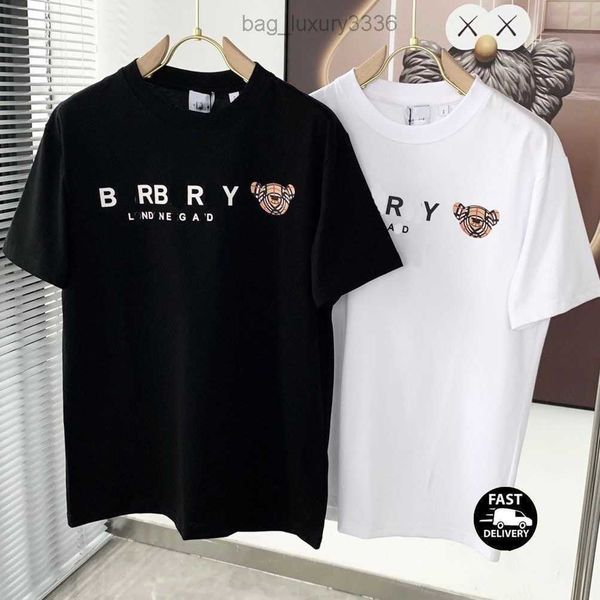 

luxury mens designer t shirt wholesale clothing letter printed shirts short sleeve fashion brand designer tees large lady's sweater asi, White;black