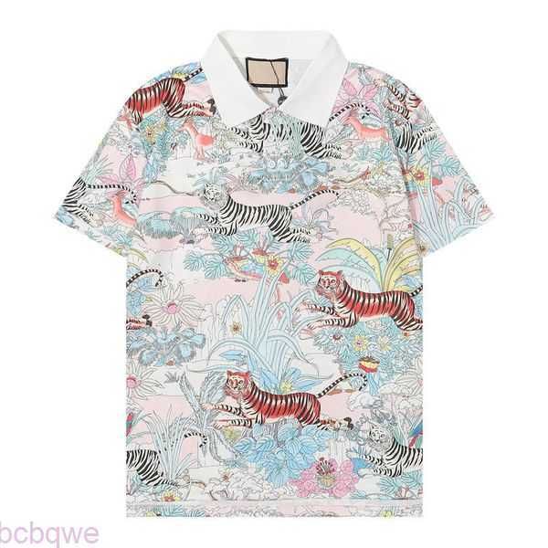 

luxury designer men polo shirts polos casual mens t shirt snake bee letter print embroidery fashion high street man tee ti57, White;black