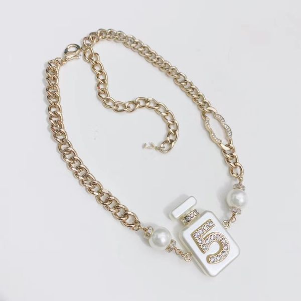 

pendant necklace gold selling pearl perfume bottle pendant necklace, Silver